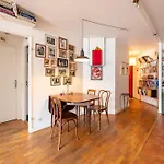 Trendy 1bd Retreat With Patio Goutte D'or Appartamento Parigi