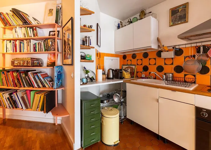 Apartment Trendy 1bd Retreat With Patio Goutte D'or Paris