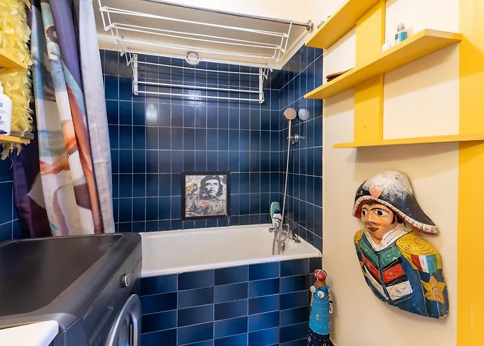 Trendy 1bd Retreat With Patio Goutte D'or Apartment Paris