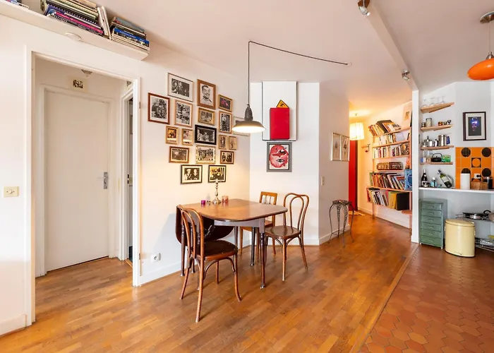 Trendy 1bd Retreat With Patio Goutte D'or Apartment Paris