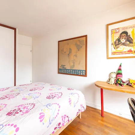 Trendy 1bd Retreat With Patio Goutte D'or Lejlighed *